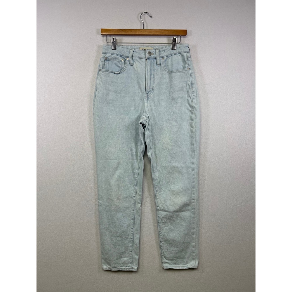 Minimalist Madewell Womens 27 Light Blue Curvy Perfect Vintage High Rise Jeans